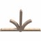 Ekena Millwork Redmond Smooth Timber Gable Bracket, Douglas Fir, 96"W x 64"H x 5 1/2"D x 5 1/2"F, 16/12 Pitch GBW096X64X0606RED00SDF - alternate 3